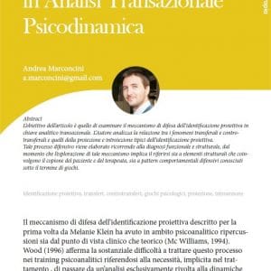L'identificazione proiettiva in Analisi Transazionale psicodinamica